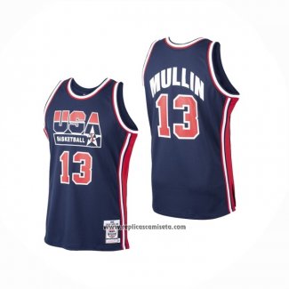 Camiseta USA 1992 Chris Mullin #13 Azul