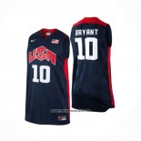 Camiseta USA 2012 Kobe Bryant #10 Azul