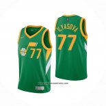 Camiseta Utah Jazz Ersan Ilyasova #77 Earned 2020-21 Verde