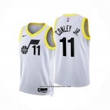 Camiseta Utah Jazz Mike Conley Jr. #11 Association 2022-23 Blanco