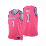 Camiseta Washington Wizards Bradley Beal #3 Ciudad 2022-23 Rosa