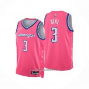 Camiseta Washington Wizards Bradley Beal #3 Ciudad 2022-23 Rosa