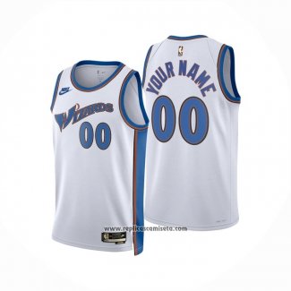 Camiseta Washington Wizards Personalizada Classic 2022-23 Blanco