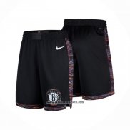 Pantalone Brooklyn Nets Ciudad 2025-26 Negro