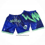 Pantalone Dallas Mavericks Just Don Azul2