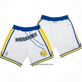 Pantalone Golden State Warriors Blanco