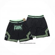 Pantalone Jordan Just Don Negro Verde