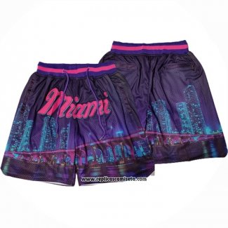 Pantalone Miami Heat Just Don Violeta