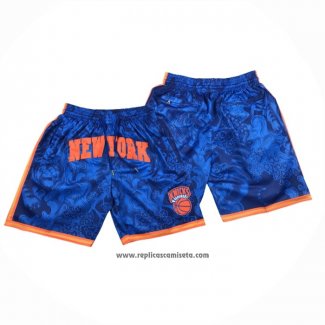 Pantalone New York Knicks Special Year Of The Tiger Azul