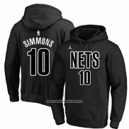 Sudaderas con Capucha Brooklyn Nets Ben Simmons Statement 2022-23 Negro