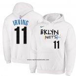 Sudaderas con Capucha Brooklyn Nets Kyrie Irving Ciudad 2022-23 Blanco