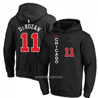 Sudaderas con Capucha Chicago Bulls Demar Derozan Ciudad 2023-24 Negro