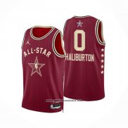 Camiseta All Star 2024 Indiana Pacers Tyrese Haliburton #0 Rojo