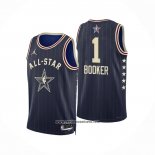 Camiseta All Star 2024 Phoenix Suns Devin Booker #1 Azul