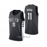 Camiseta Brooklyn Nets Kyrie Irving #11 Statement Negro