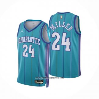 Camiseta Charlotte Hornets Brandon Miller #24 Classic 2023-24 Verde