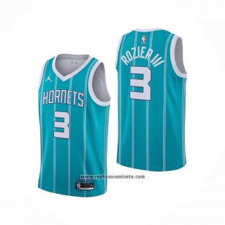 Camiseta Charlotte Hornets Terry Rozier III #3 Icon 2020-21 Verde