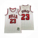 Camiseta Chicago Bulls Michael Jordan NO 23 Reload Mitchell & Ness 1997-98 Blanco