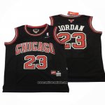 Camiseta Chicago Bulls Michael Jordan #23 Retro Negro3
