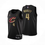 Camiseta Cleveland Cavaliers Evan Mobley #4 Statement 2022-23 Negro