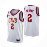 Camiseta Cleveland Cavaliers Kyrie Irving #2 Association 2017-18 Blanco