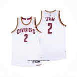 Camiseta Cleveland Cavaliers Kyrie Irving #2 Retro Blanco