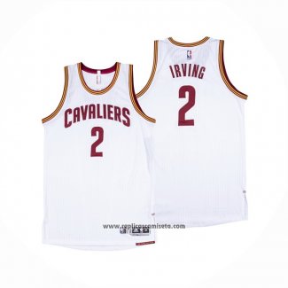 Camiseta Cleveland Cavaliers Kyrie Irving #2 Retro Blanco