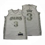 Camiseta Dallas Mavericks Anthony Davis #3 Ciudad 2024-25 Blanco