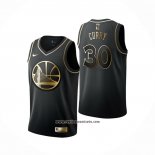 Camiseta Golden Edition Golden State Warriors Stephen Curry #30 Negro