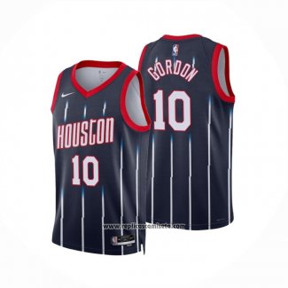 Camiseta Houston Rockets Eric Gordon #10 Ciudad 2022-23 Negro