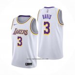 Camiseta Los Angeles Lakers Anthony Davis #3 Association Blanco