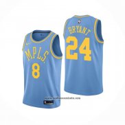 Camiseta Los Angeles Lakers Kobe Bryant #8 & 24 Classic 2017-18 Azul
