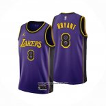 Camiseta Los Angeles Lakers Kobe Bryant #8 Statement 2022-23 Violeta