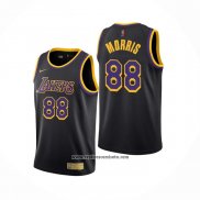 Camiseta Los Angeles Lakers Markieff Morris #88 Earned 2020-21 Negro