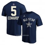 Camiseta Manga Corta All Star 2024 Anthony Edwards Azul