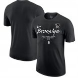 Camiseta Manga Corta Brooklyn Nets Negro