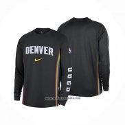 Camiseta Manga Larga Denver Nuggets 2025-26 Negro