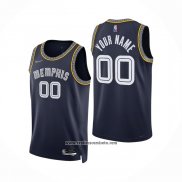 Camiseta Memphis Grizzlies Personalizada Ciudad 2021-22 Azul