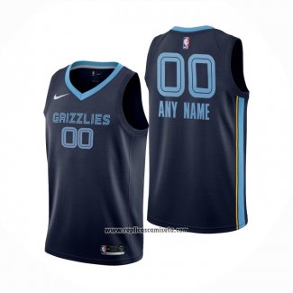 Camiseta Memphis Grizzlies Personalizada Icon Azul