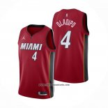 Camiseta Miami Heat Victor Oladipo #4 Statement 2020-21 Rojo