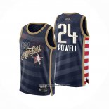 Camiseta NBA All Star 2026 Norman Powell NO 24 Azul