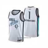 Camiseta NBA All Star 2026 Victor Wembanyama NO 1 Blanco