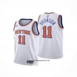 Camiseta Nino New York Knicks Jalen Brunson #11 Association 2022-23 Blanco
