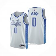 Camiseta Orlando Magic Anthony Black NO 0 Ciudad 2025-26 Blanco