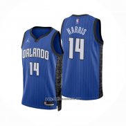 Camiseta Orlando Magic Gary Harris #14 Statement 2022-23 Azul