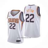 Camiseta Phoenix Suns Deandre Ayton #22 Association 2021 Blanco