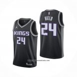 Camiseta Sacramento Kings Buddy Hield #24 Statement 2020-21 Negro
