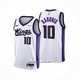 Camiseta Sacramento Kings Domantas Sabonis #10 Association 2023-24 Blanco
