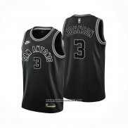 Camiseta San Antonio Spurs Keldon Johnson #3 Classic 2022-23 Negro