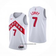 Camiseta Toronto Raptors Kyle Lowry #7 Association 2020-21 Blanco